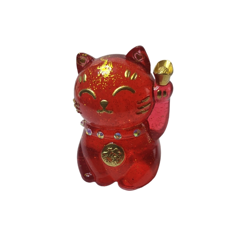 Maneki Neko Money Cats Statue Feng Shui.Attracts good luck, money, prosperity.